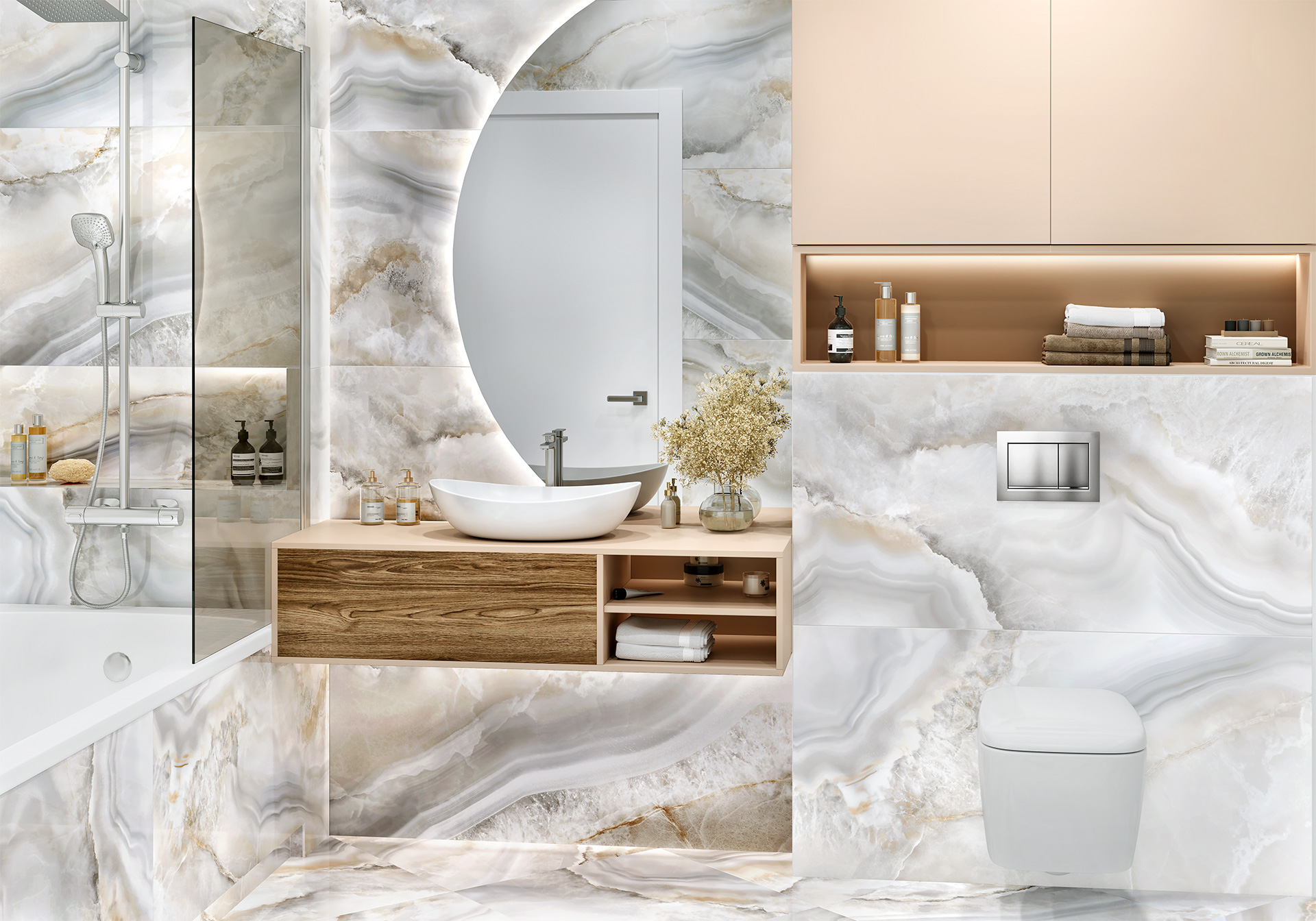 Керамогранит коллекция Агат Феникс / Agate Pheonix (LCM) фото 1