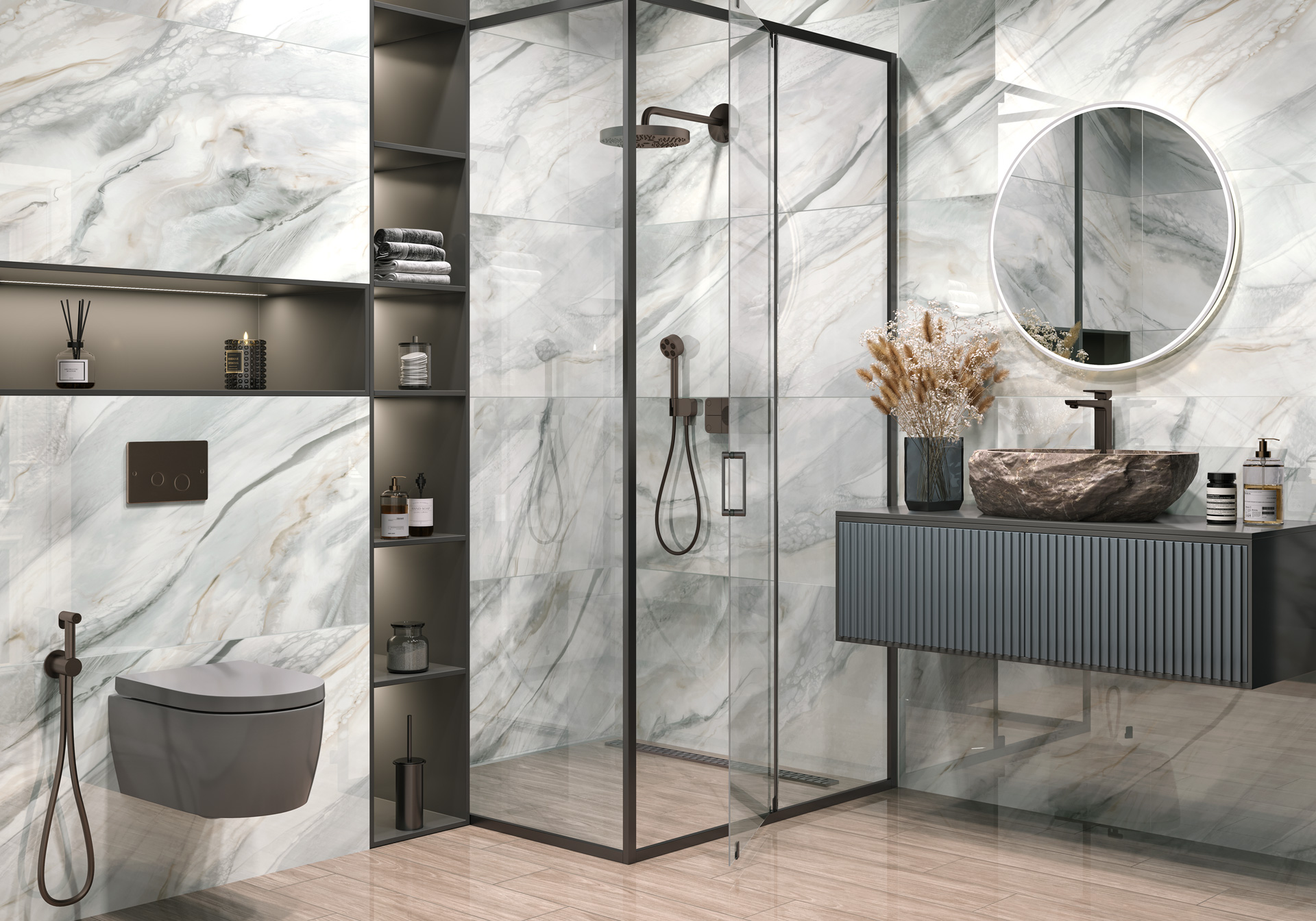 Керамогранит коллекция Инкстоун / Inkstone (LCM) фото 1