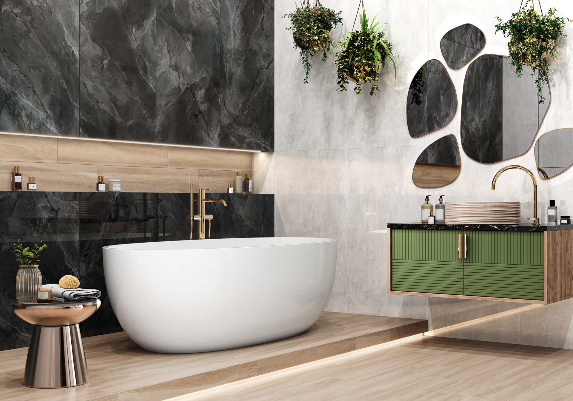 Керамогранит коллекция Блэк Скай / Black Sky (LCM) фото 1