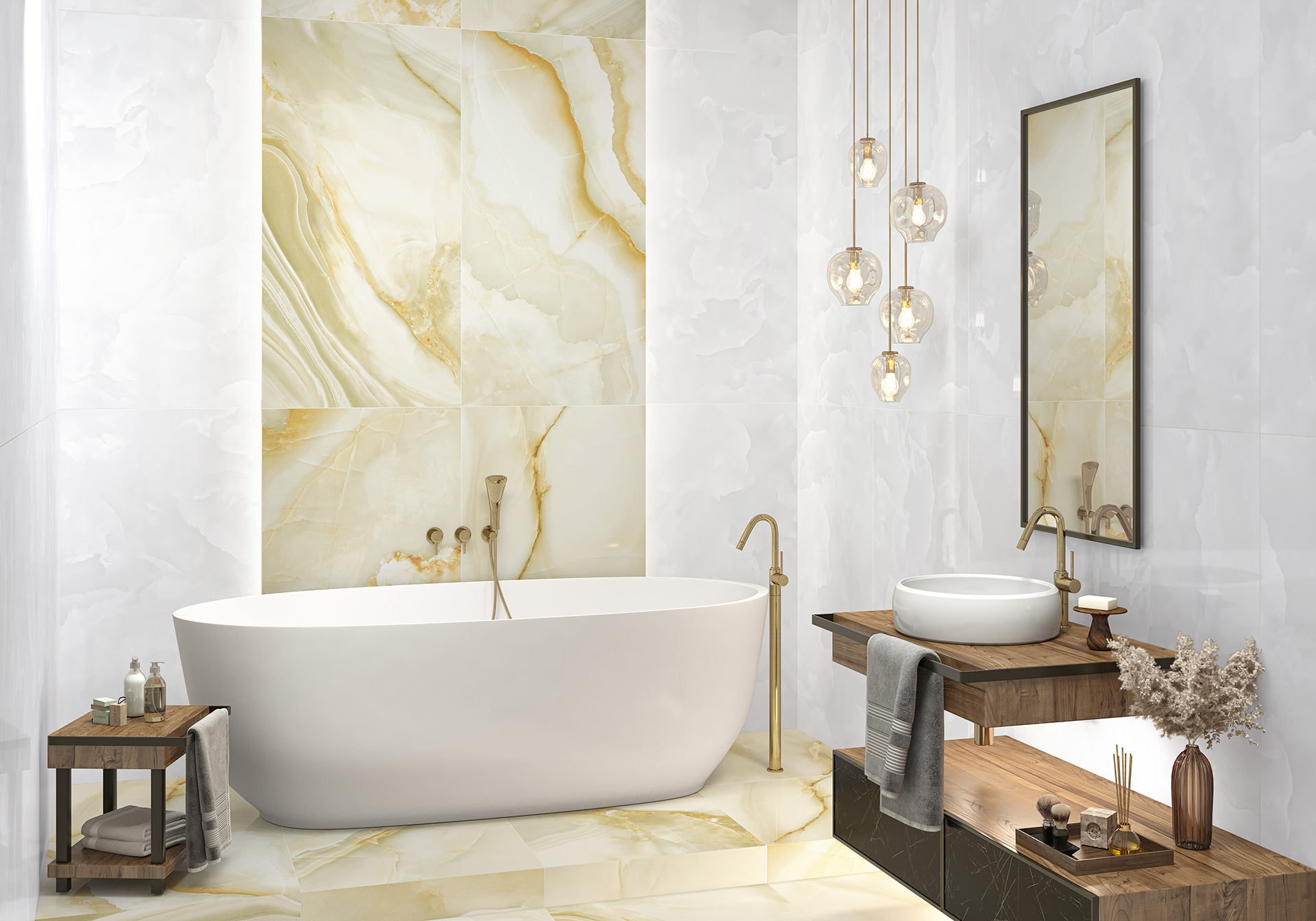 Керамогранит коллекция Айс Оникс / Ice Onyx (LCM) фото 1