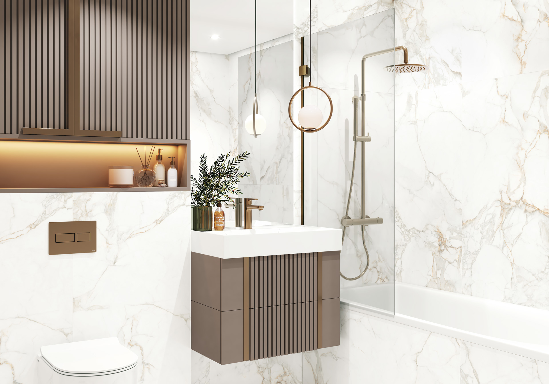 Керамогранит коллекция Статуарио Фаро / Statuario Faro (New Trend) фото 1