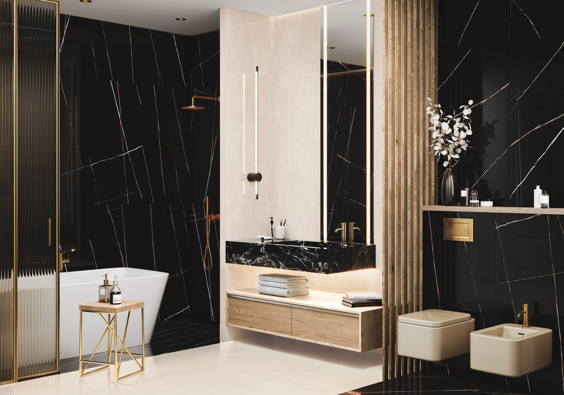 Керамогранит коллекция Сахара Нуар / Sahara Noir (LCM) фото 1