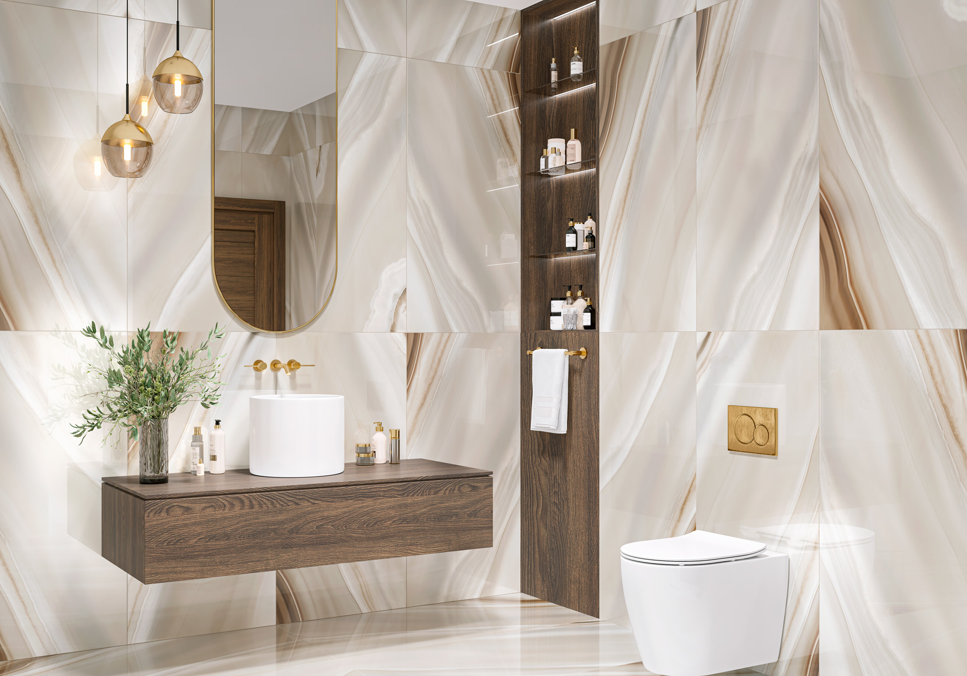 Керамогранит коллекция Энджел Агат / Angel Agate (LCM) фото 1