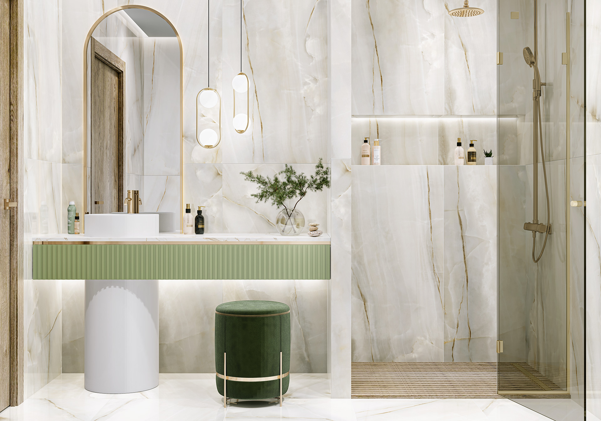 Керамогранит коллекция Оникс Смоук / Onyx Smoke (LCM) фото 1