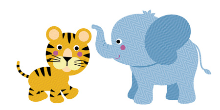 Декор Kids Safari 400х1000х8 - фото