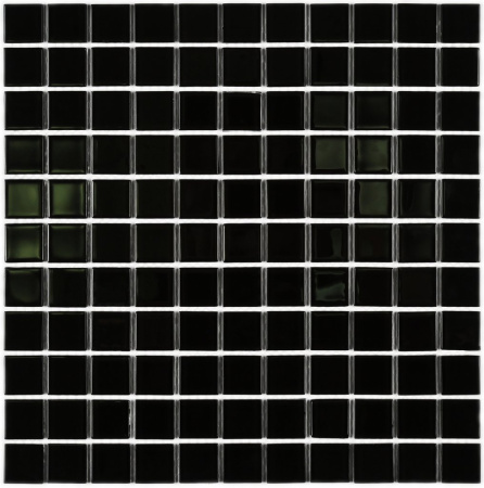 Мозаика Black glass - Мозаика (стекло) 300х300х4 - фото
