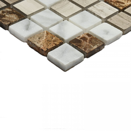 Мозаика Detroit (POL) - Мозаика (мрамор, камень) 305х305х4 - фото