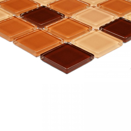 Мозаика Coffee Mix - Мозаика (стекло) 300х300х4 - фото