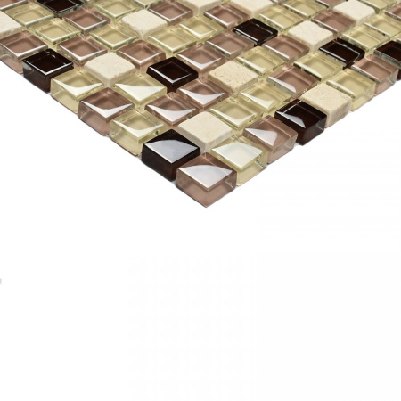 Мозаика Glass Stone 12 - Мозаика (стекло) 300х300х8 - фото