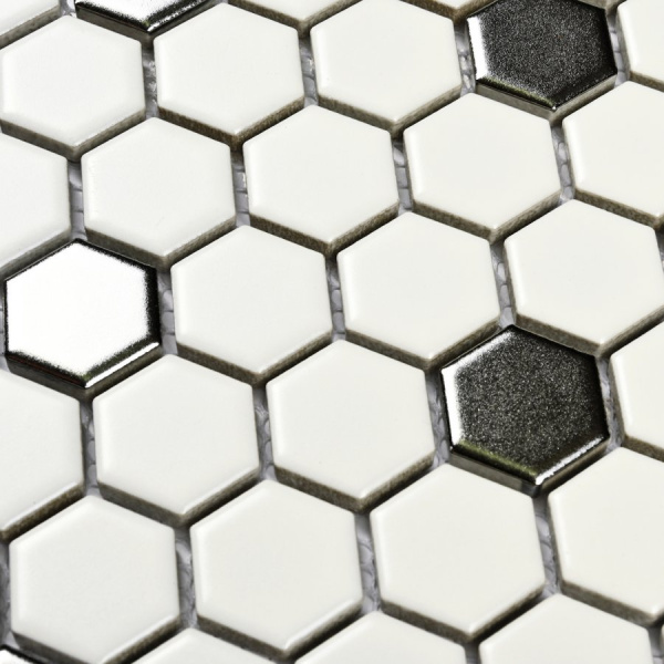 Мозаика Babylon Silver matt - Мозаика (керамогранит) 260х300х6 фото