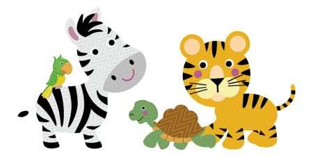 Декор Kids Safari 400х1000х8 - фото