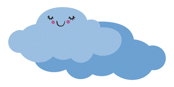 Декор Kids Sky 400х1000х8 фото