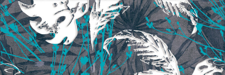 Декор Трезини (Панно из 3-х) 600х600х9,5 - фото