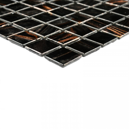 Мозаика Arabika - Мозаика (стекло, авантюрин) 327х327х4 - фото