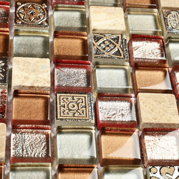 Мозаика Fantasy - Мозаика (стекло, мрамор, керамика) 306х306х8 фото