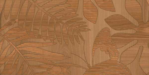 Декор Орис (Ассорти из 4-х) 600х300х9 фото