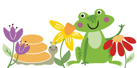 Декор Kids Flora 400х1000х8 - фото