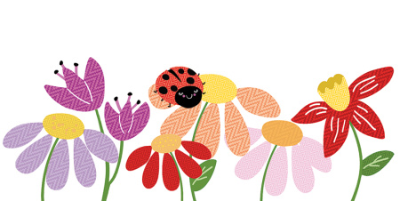 Декор Kids Flora 400х1000х8 - фото