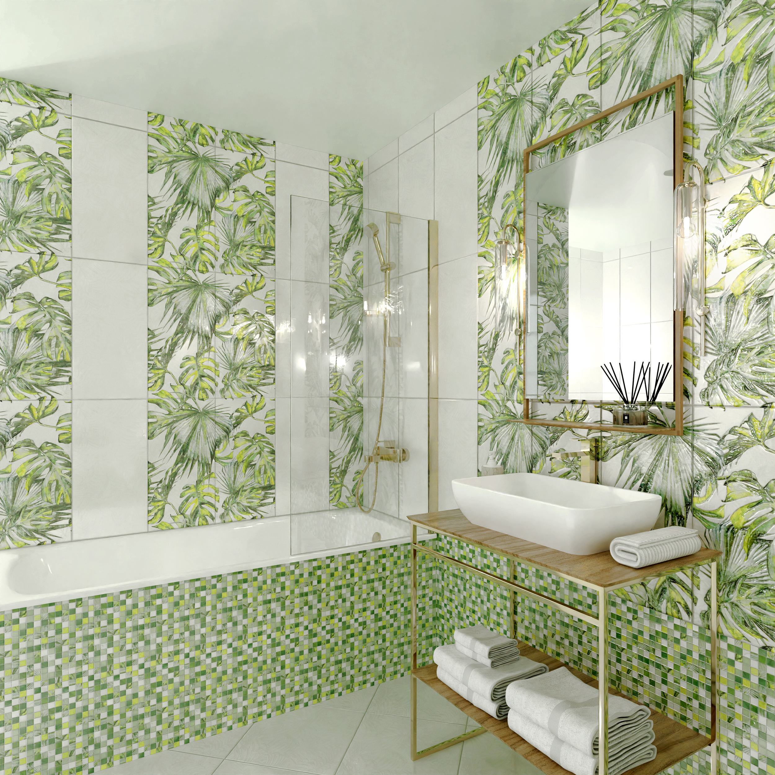 Керамическая плитка коллекция Фёрнс фото 4