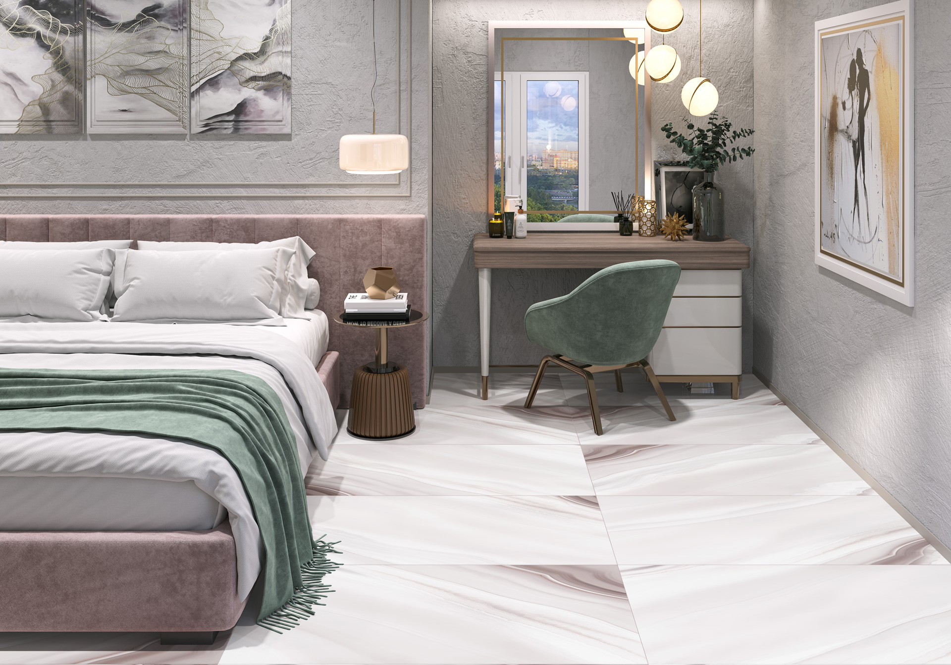 Керамогранит коллекция Энджел Агат / Angel Agate (LCM) фото 3