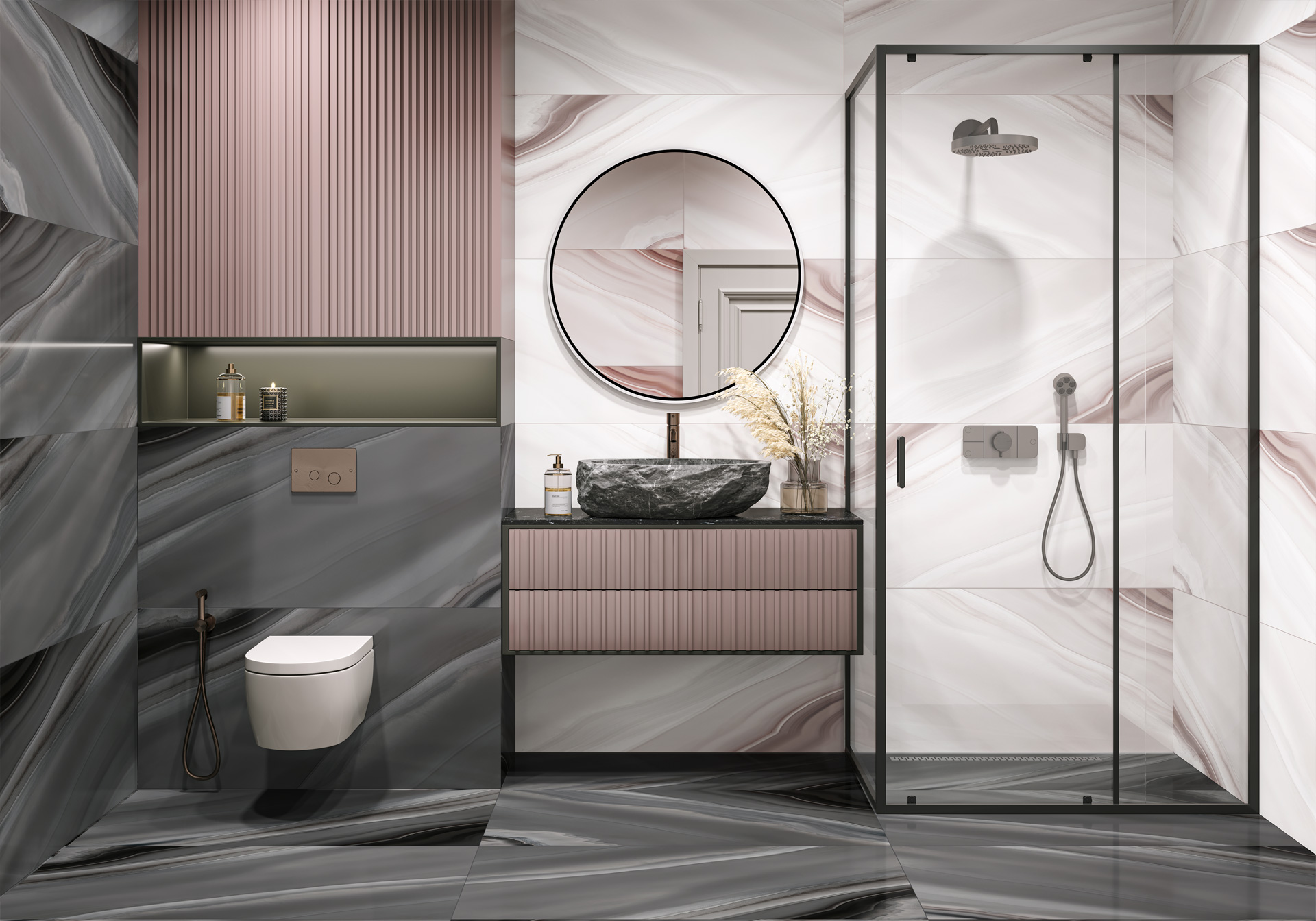 Керамогранит коллекция Энджел Агат / Angel Agate (LCM) фото 4