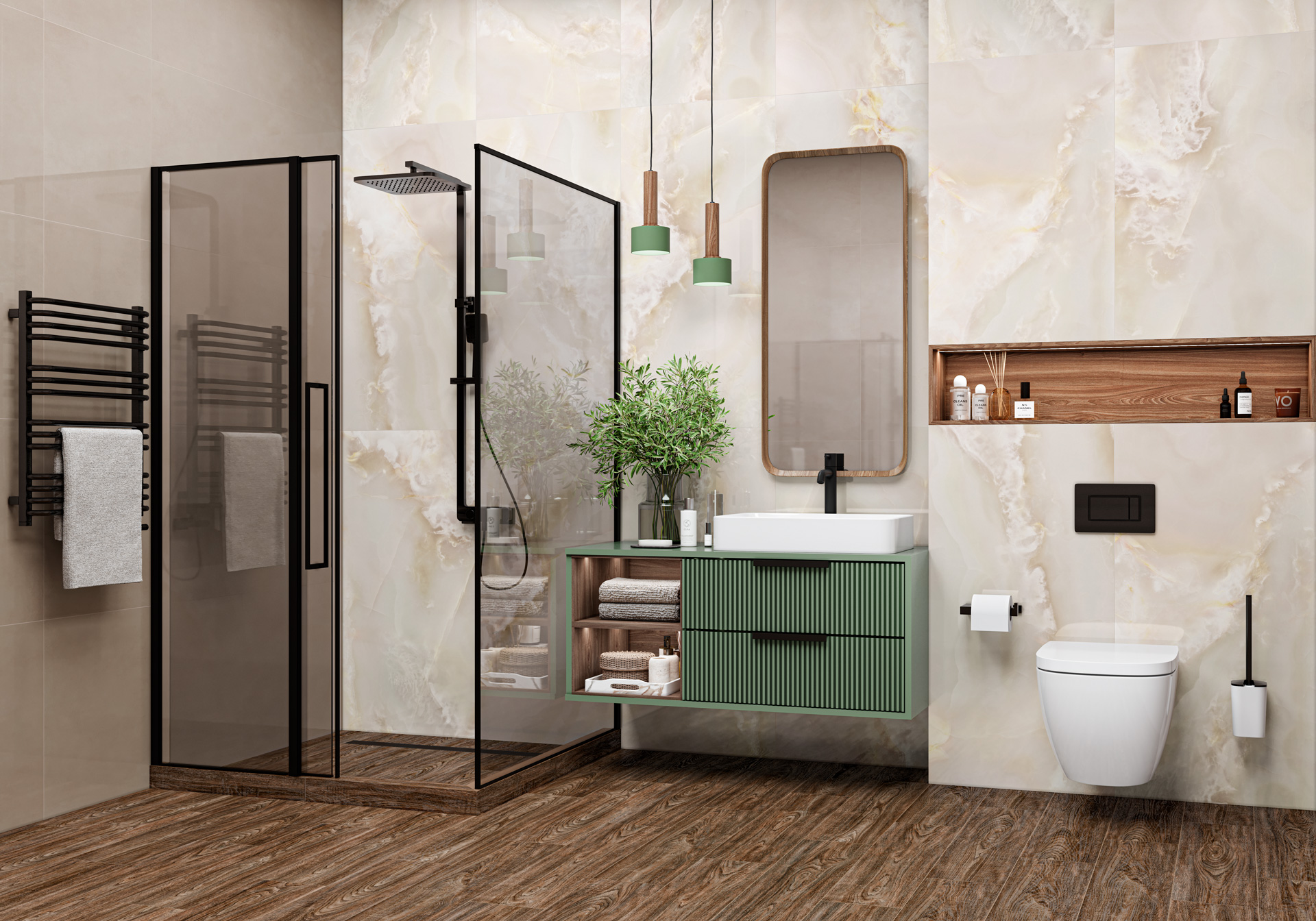 Керамогранит коллекция Монако Оникс / Monaco Onyx (LCM) фото 4