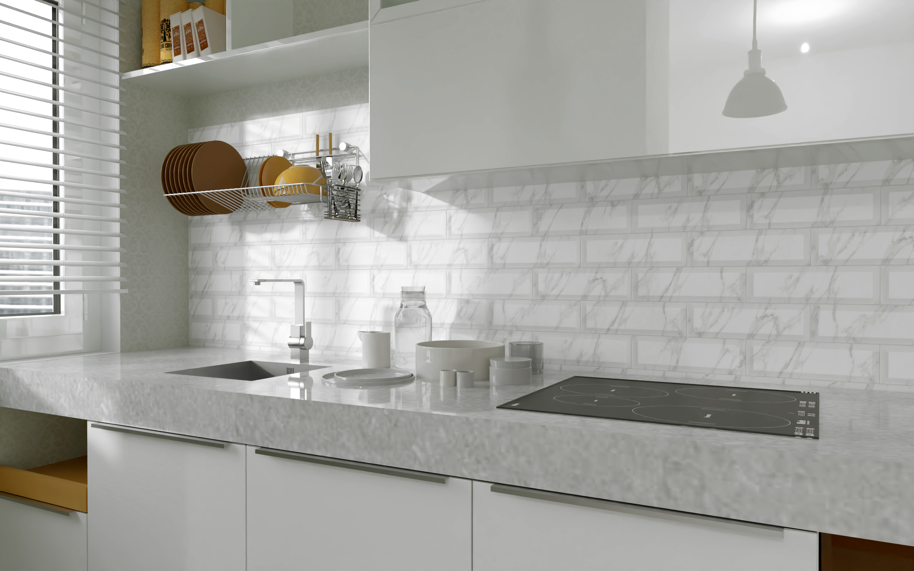 Мелкоформатная плитка коллекция Калакатта / Calacatta фото 3