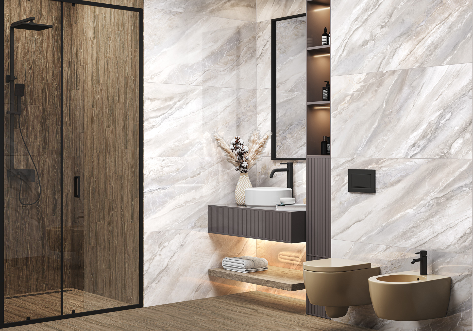 Керамогранит коллекция Эво Мармо / Evo Marmo (New Trend) фото 2