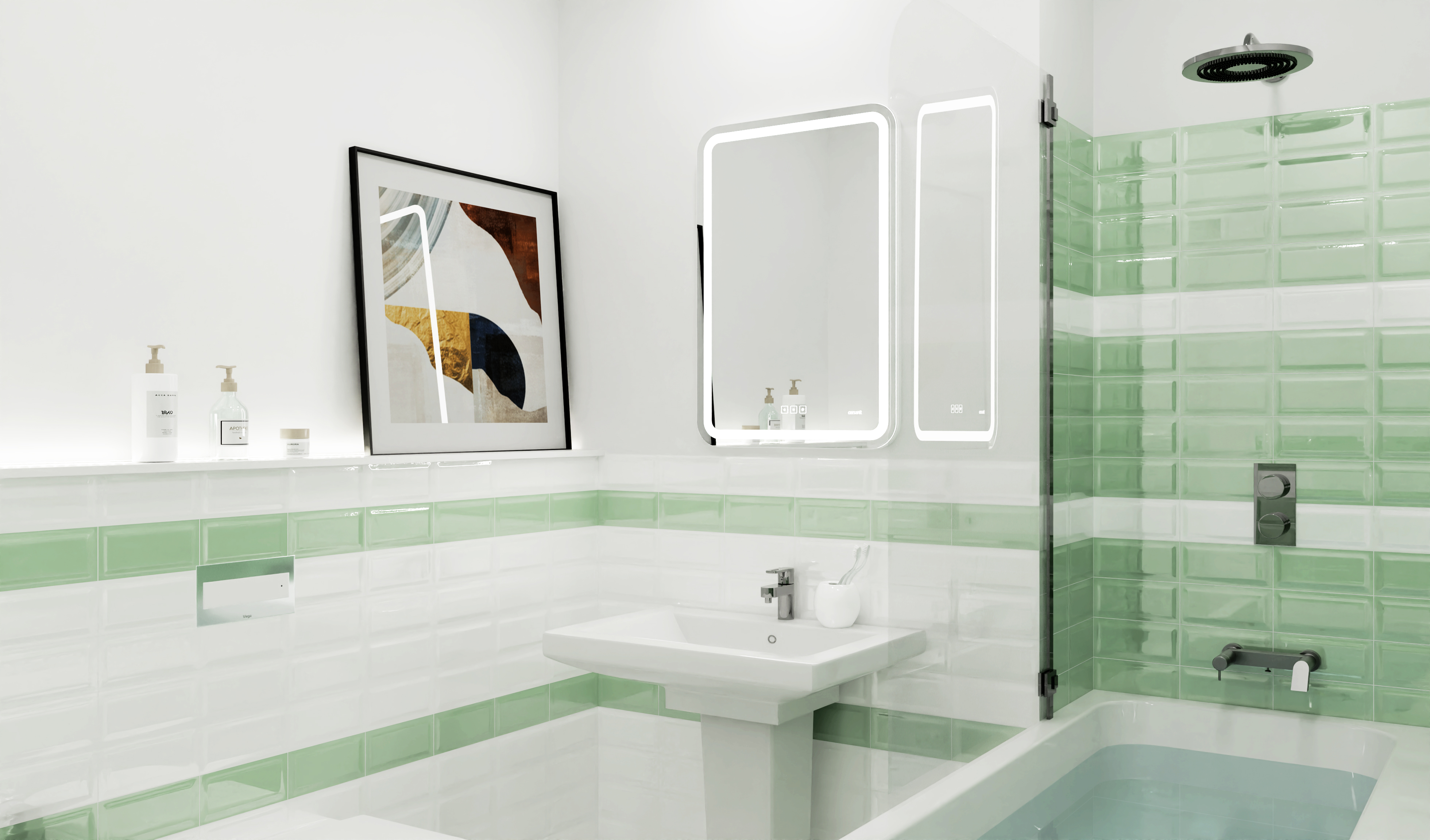 Мелкоформатная плитка коллекция Вернисаж / Vernissage фото 1