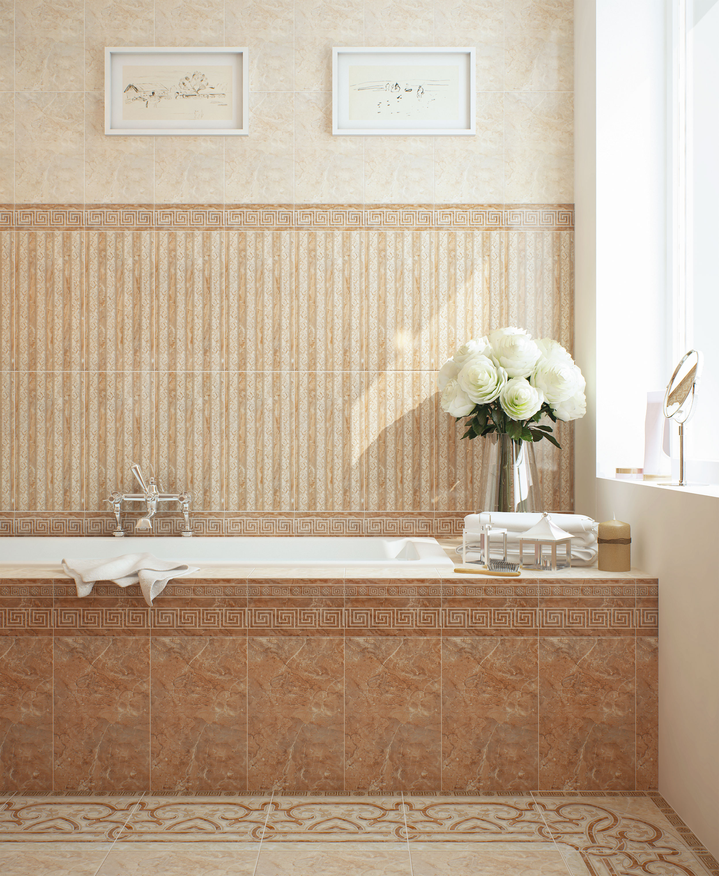 Керамическая плитка коллекция Гермес фото 3