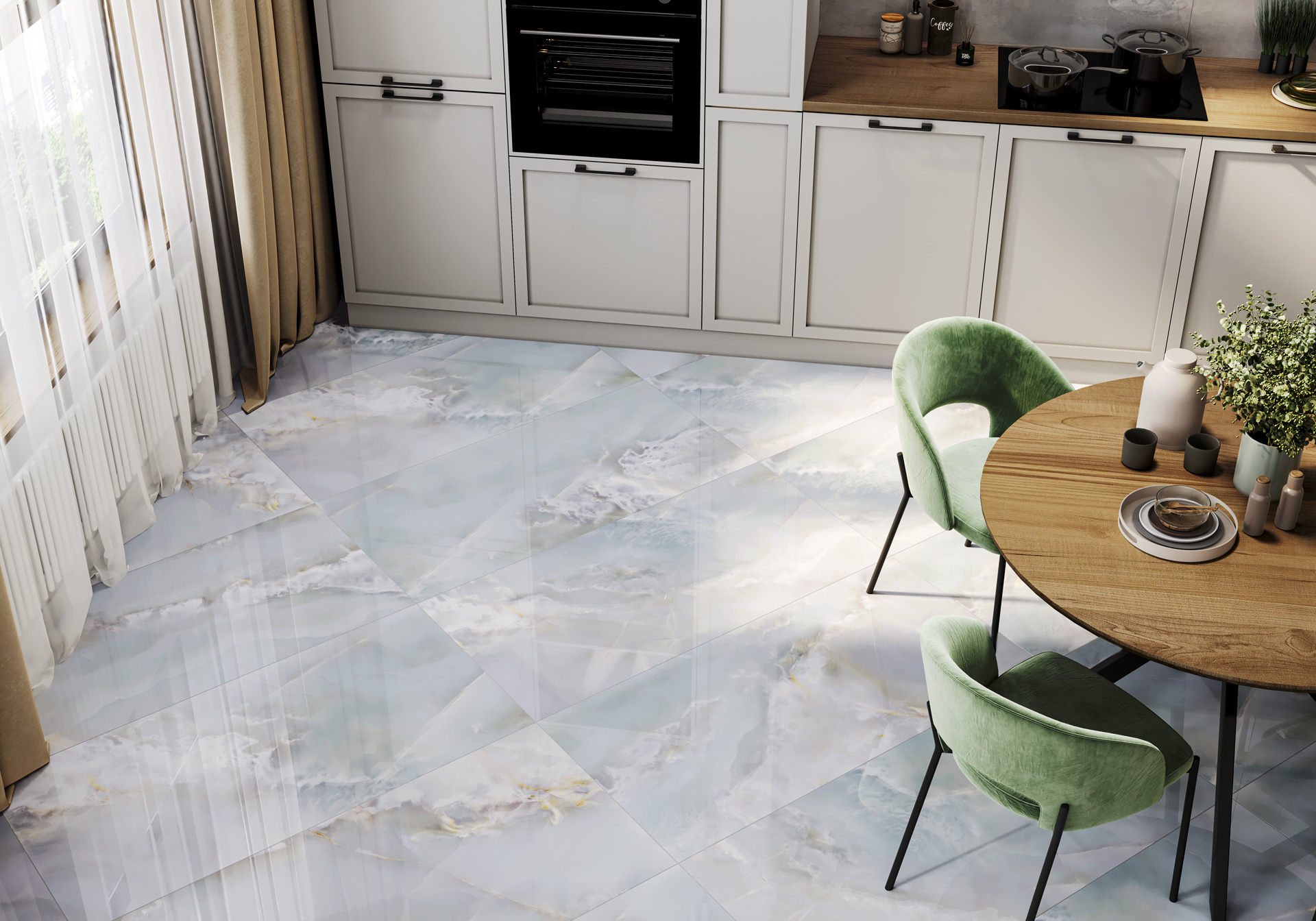 Керамогранит коллекция Монако Оникс / Monaco Onyx (LCM) фото 3