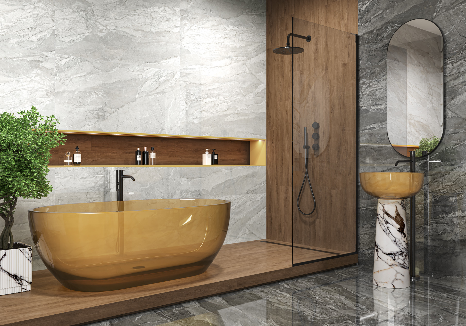 Керамогранит коллекция Минерал / Mineral (LCM) фото 2