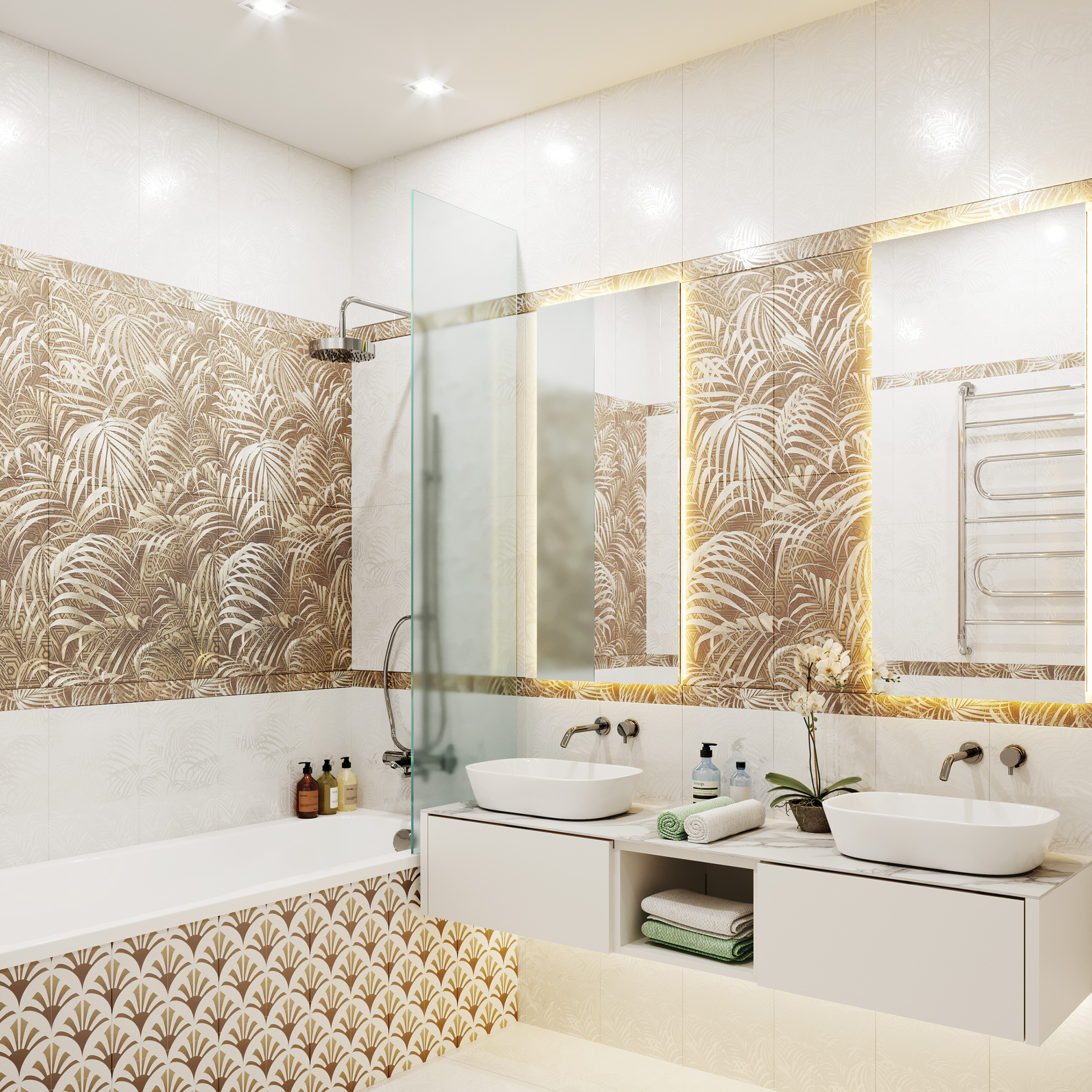 Керамическая плитка коллекция Фёрнс фото 5