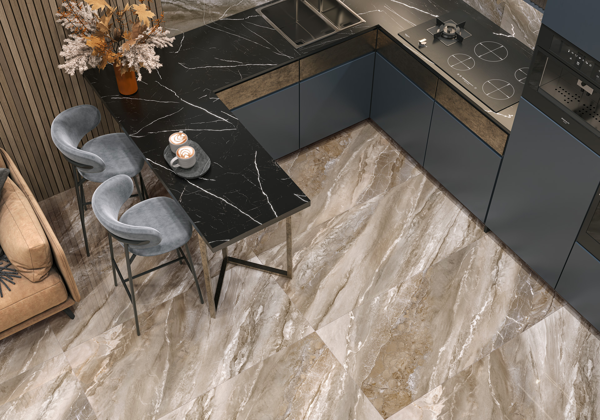 Керамогранит коллекция Эво Мармо / Evo Marmo (New Trend) фото 3