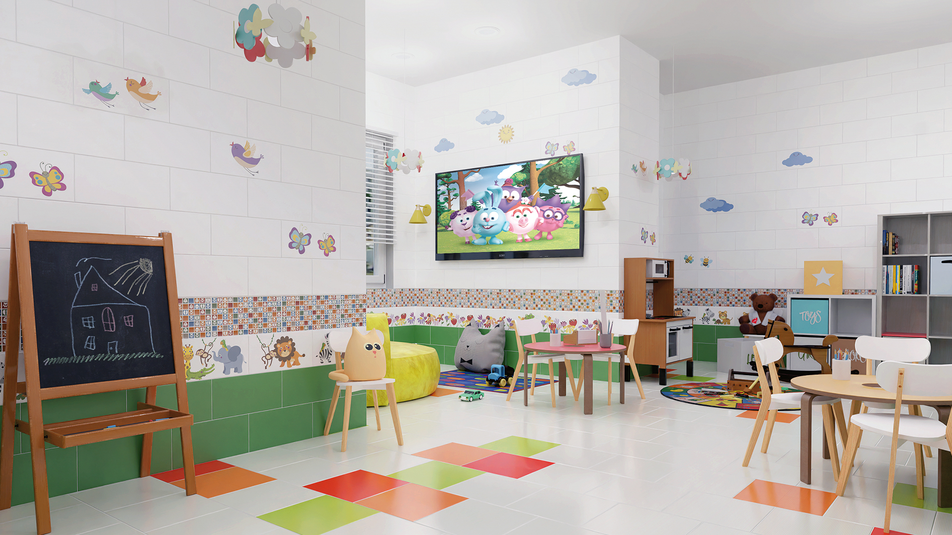 Керамическая плитка коллекция Кидс / Kids фото 1