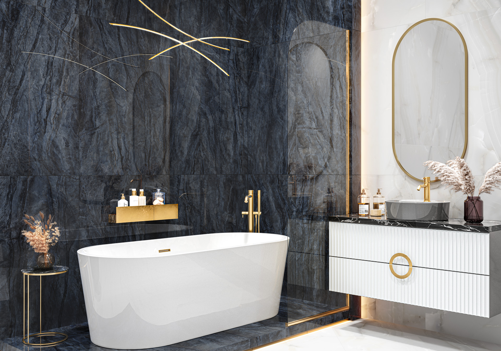 Керамогранит коллекция Куба Блю / Cuba Blue (LCM) фото 3