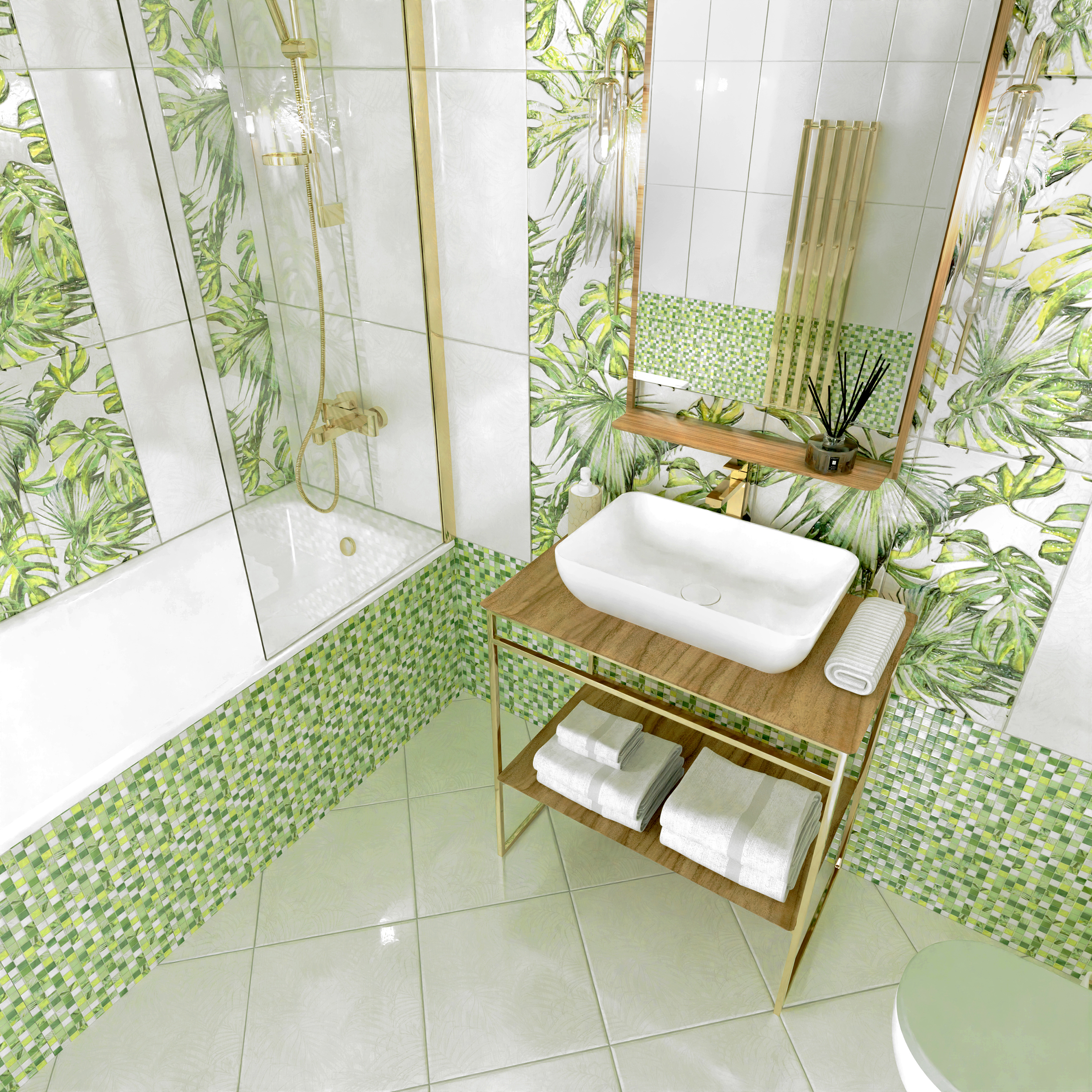 Керамическая плитка коллекция Фёрнс фото 3